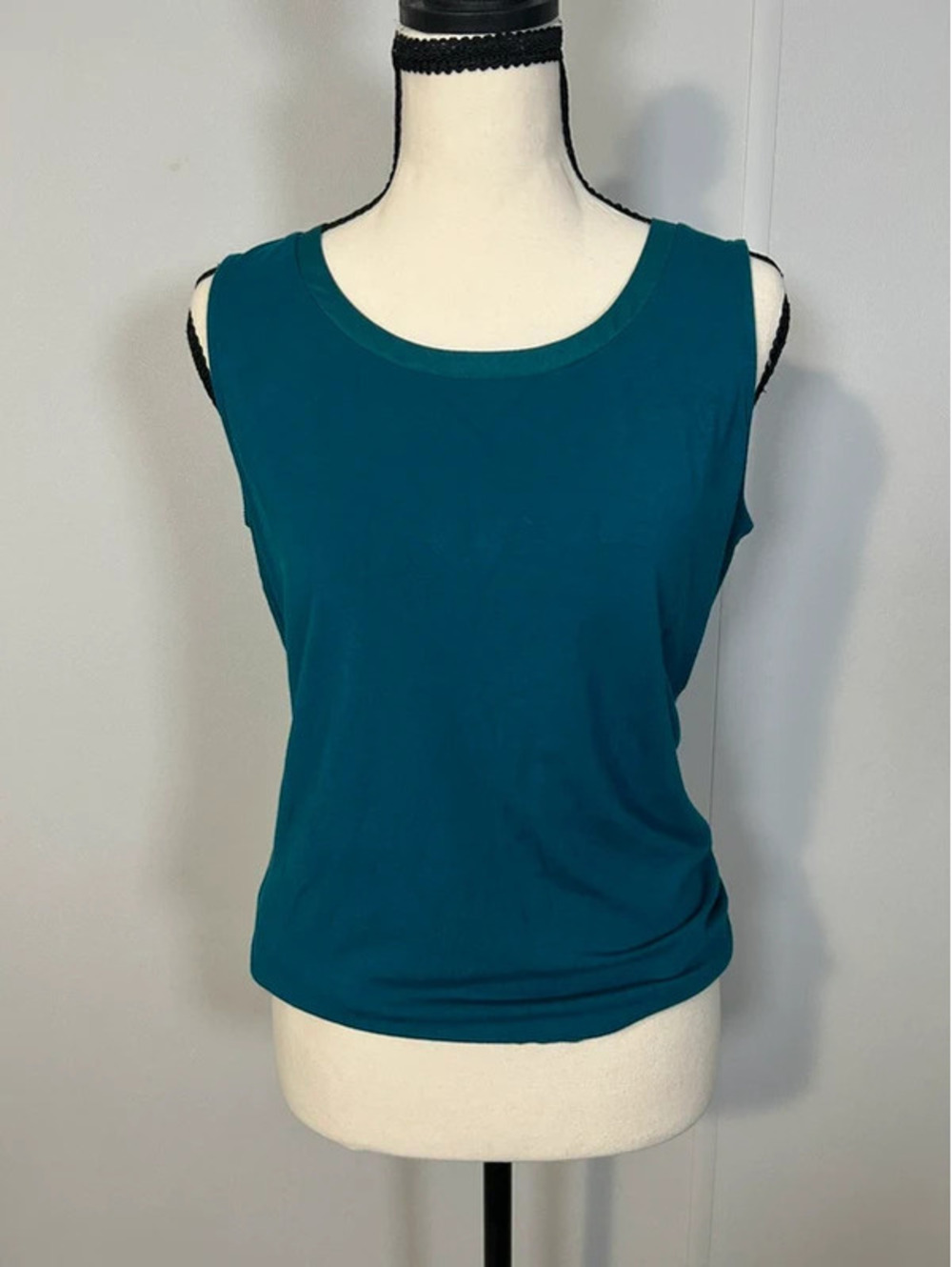 Talbots Teal Rayon Stretch Shell Top Women’s Small Classic Layering Tank